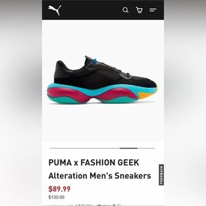 PUMA x FASHION GEEK Alteration Men’s Sneakers